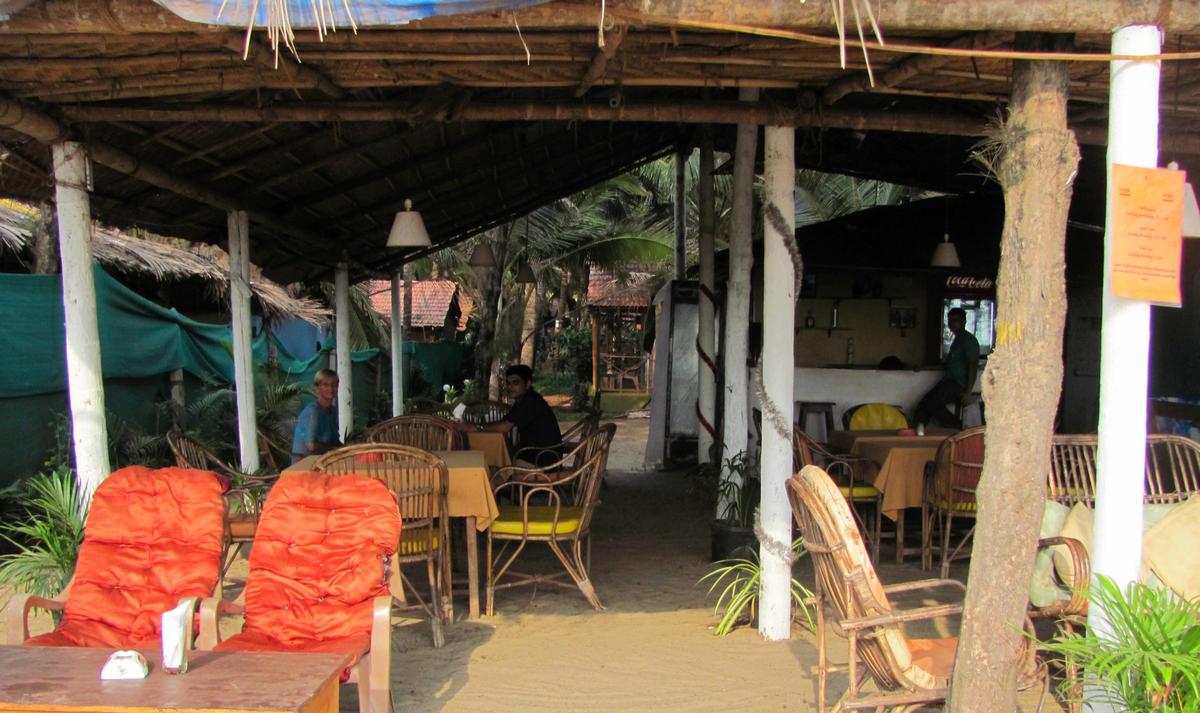 Morjim Beach Cottage Goa Restaurant